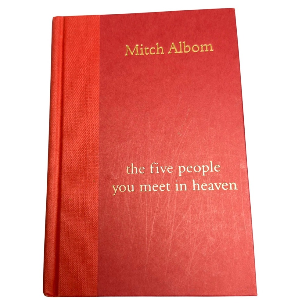 The Five People You Meet in Heaven Mitch Albom Hardcover 2003 First Edition
